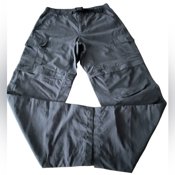 🔲🔳Eddie Bauer like new convertible pants - unzip to become shorts! Size 32x30 - Picture 2 of 10